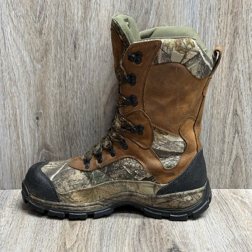Cabela's GORE-TEX Hunting Boots Mens 10W Camo Scent-Lok Thinsulate Ultra
